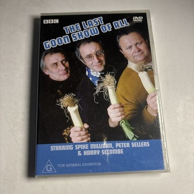 The Last Goon Show of All (DVD, 1972) BBC Region 4 Peter Sellers *New Sealed*