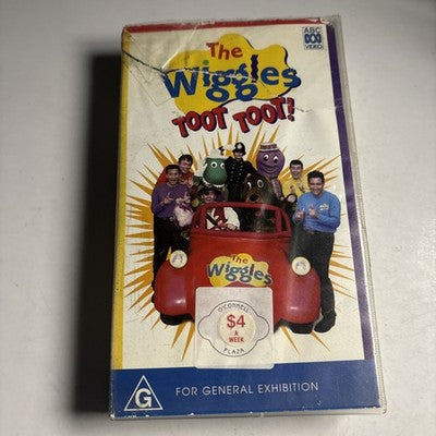 The Wiggles - Toot Toot (VHS, 1998) PAL