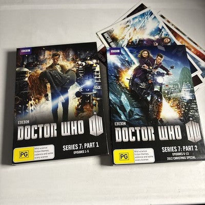 Doctor Who : Series 7 : Part 1 & 2 (DVD, 2011, 5-Disc) Region 4