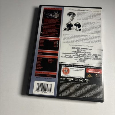 Raging Bull - Special Edition (DVD, 1980) Robert De Niro Region 2