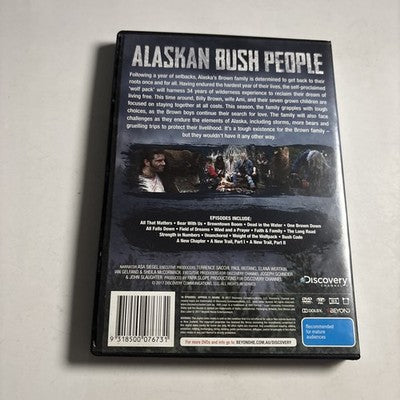 Alaskan Bush People : Season 3 : Collection 3 (DVD, 2017) Region 4
