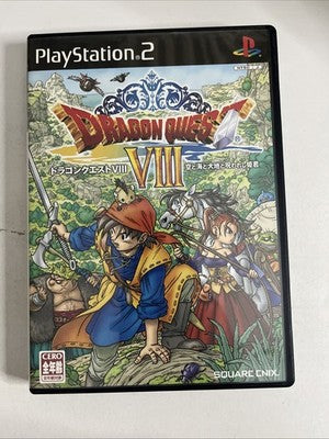Dragon Quest VIII PS2 Sony PlayStation NTSC-J Japanese Game