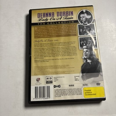 Deanna Durbin: Lady on a Train (DVD, 1945) Region 4 NEW