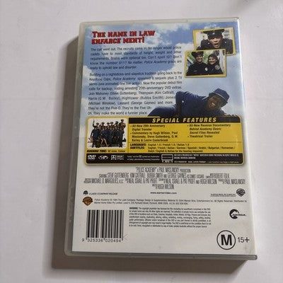 Police Academy (20th Anniversary Special Edition, DVD, 1984) Region 4 NEW