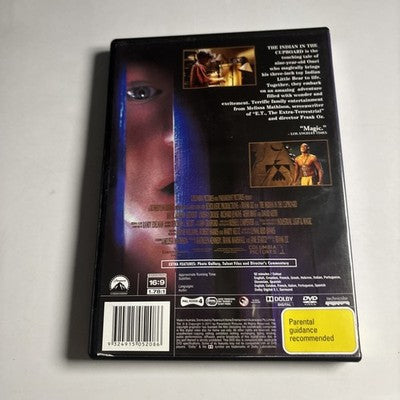 The Indian in the Cupboard (DVD, 1995) Richard Jenkins, Rish Bhat, Region 4