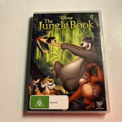 The Jungle Book (DVD, 1967) Disney Region 4. NEW