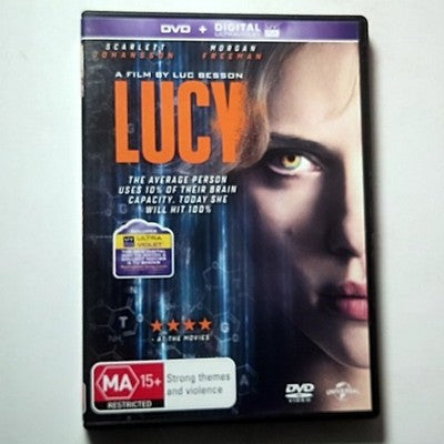 Lucy (DVD, 2014) Scarlett Johansson, Luca Angeletti NEW