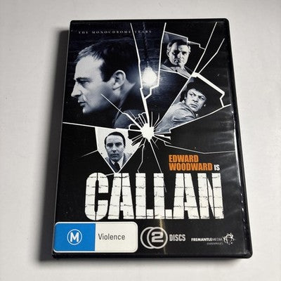 Callan - The Monochrome Years (DVD, 1969) Region 4