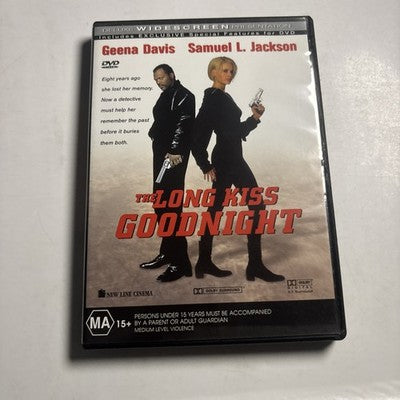 The Long Kiss Goodnight (DVD, 1996) Genna Davis Region 4 NEW