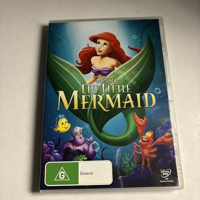 The Little Mermaid (DVD, 1989) Disney Region 4