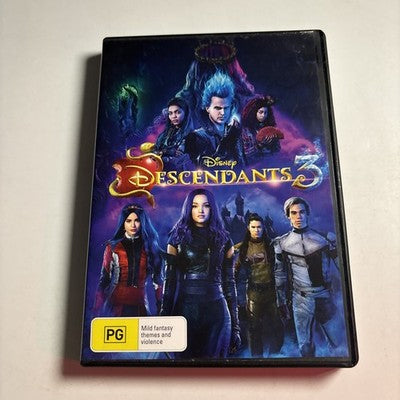Descendants 3 (DVD, 2019) Sarah Jeffery, Dove Cameron, Disney Region 4