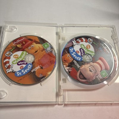 The Wubbulous World of Dr. Seuss (DVD, 1996, 3-Disc) Region 4