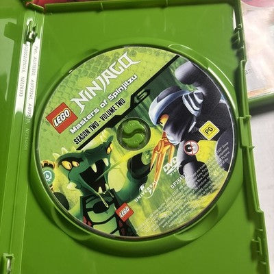 Lego Ninjago - Masters of Spinjitzu : Series 2 : Vol 1 2 3 (DVD 2011) Region 4,2