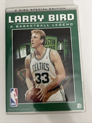 Larry Bird: A Basketball Legend (DVD, 1991, 2-Disc) NBA Basketball Region 4