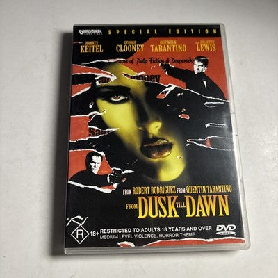 From Dusk Till Dawn (Special Edition, DVD, 1995) George Clooney Region 4