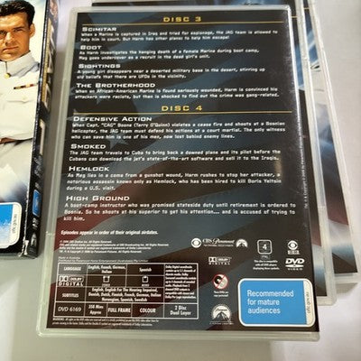 Jag : Season 1 (DVD, 1995) Region 4