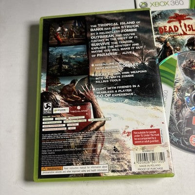 Dead Island Microsoft Xbox 360 Game Complete With Manual PAL