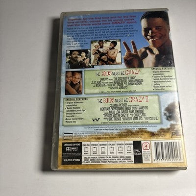The Gods Must Be Crazy 1 & 2 (DVD, 1980) Region 4
