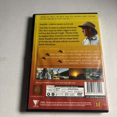 Russell Coight's All Aussie Adventure : Series 1 & 2 (DVD, 2001) Region 4