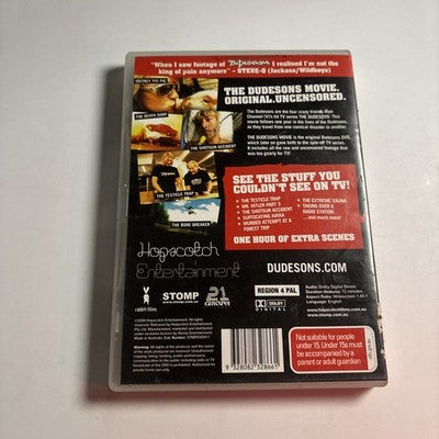 The Dudesons : Series 1 (DVD, 2006) Bam Margera Region 4