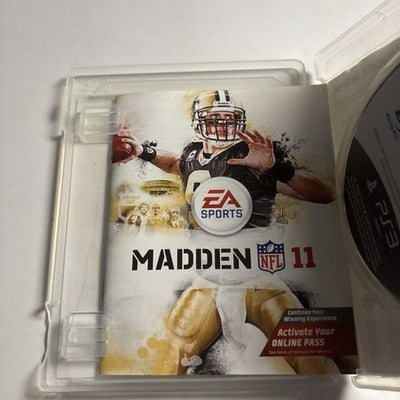Madden NFL 11 for Sony PS3 / PlayStation 3 With Manual