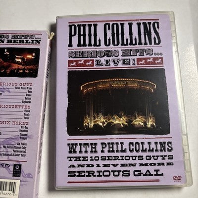 Phil Collins - Serious Hits... Live! (DVD, 2003) Region 1