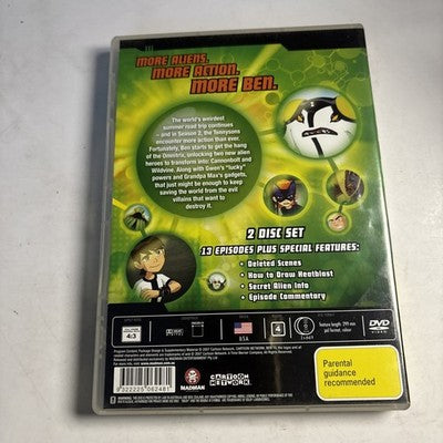 Ben 10 : Season 2 (DVD, 2006) Region 4