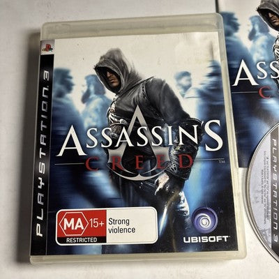 Assassin's Creed Sony PS3 Manual