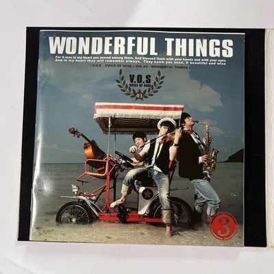 V.O.S. Voice Of Soul - Wonderful Things Vol 3 (CD, 2008) South Korea