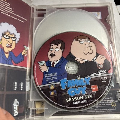 Family Guy : Season 6 (DVD, 2007) Region 4