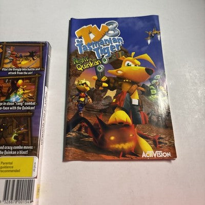 Ty 3 The Tasmanian Tiger Night of the Quinkan (PS2  Game) PAL Playstation 2