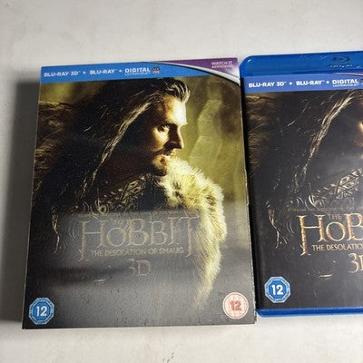 The Hobbit: The Desolation Of Smaug 3D (Blu-ray 3D, 2013) Region B