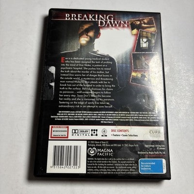 Breaking Dawn (DVD, 2003) Kelly Overton, James Haven Region 4