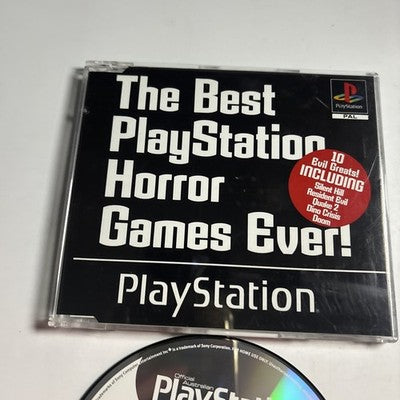 PS1 The Best Playstation Horror Games Ever Playstation 1 Demo Disc PAL