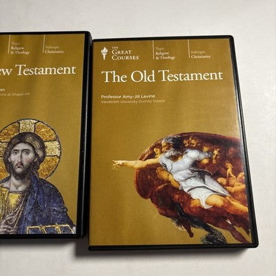 Great Courses - The Old Testament / The New Testament (DVD, 8-Disc) All Regions