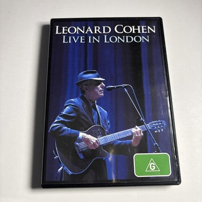 Leonard Cohen - Live in London (DVD, 2010) All Regions