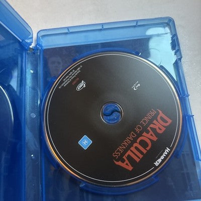 Dracula - Prince of Darkness (Blu-ray, 1966) Christopher Lee Region B