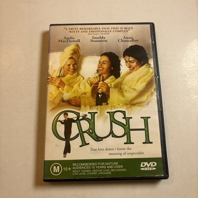 Crush (DVD 2001) Region 4 Drama Andie MacDowell, Imelda Staunton, Anna Chancello