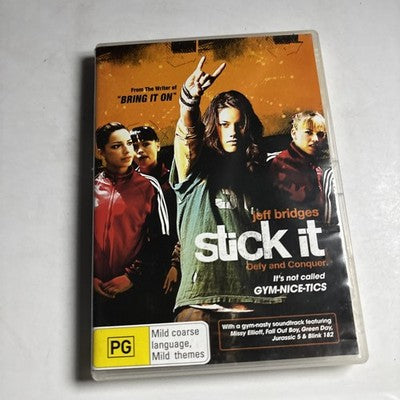 Stick It (DVD, 2006) Jeff Bridges, Vanessa Lengies, Missy Peregrym Region 4