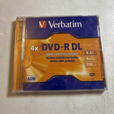 Verbatim DVD-R DL Dual Layer Black 8.5GB