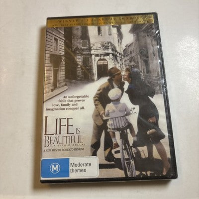 Life Is Beautiful (DVD, 1997) Roberto Benigni Region 4 *New Sealed*