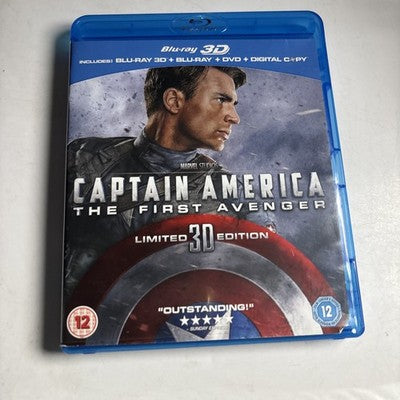 Captain America: The First Avenger - Limited Edition - 3D (Bluray 3D) Region B
