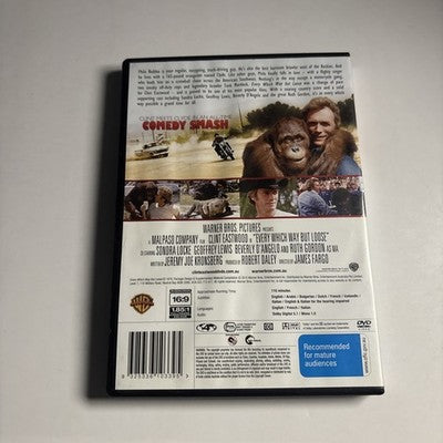 Every Which Way but Loose (DVD, 1978) Clint Eastwood Region 4 NEW
