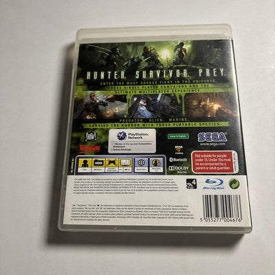 ALIENS vs PREDATOR Sony PS3 Playstation Game