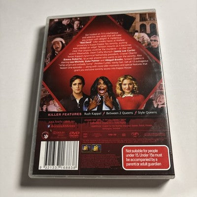 Scream Queens : Season 1 (DVD, 2015) Region 4