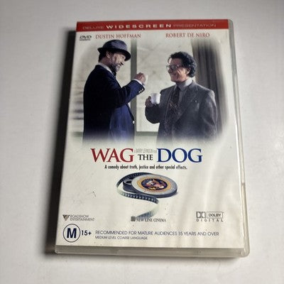 Wag the Dog (DVD, 1997) Dustin Hoffman, Robert De Niro Region 4