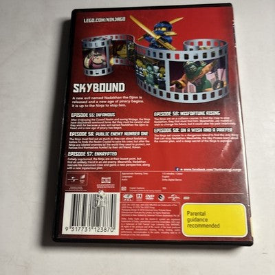 Lego Ninjago - Masters of Spinjitzu : Series 5 : Vol 1 (DVD, 2011) Region 4,2