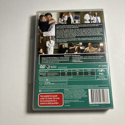 Grey's Anatomy : Season 9 (DVD, 2012) Region 4