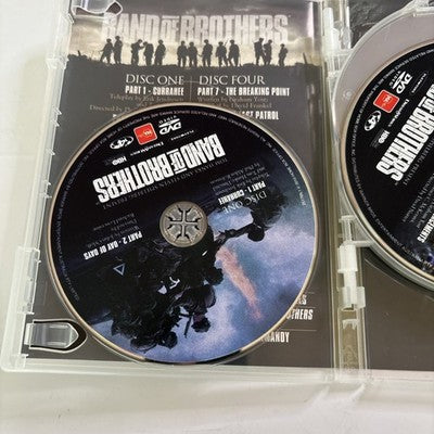 Band Of Brothers (DVD, 2001)  Region 4 War Steven Spielberg