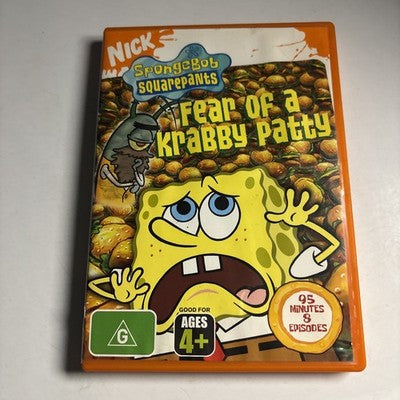 Spongebob Squarepants - Fear of Krabby Patty (DVD, 2006) Region 4